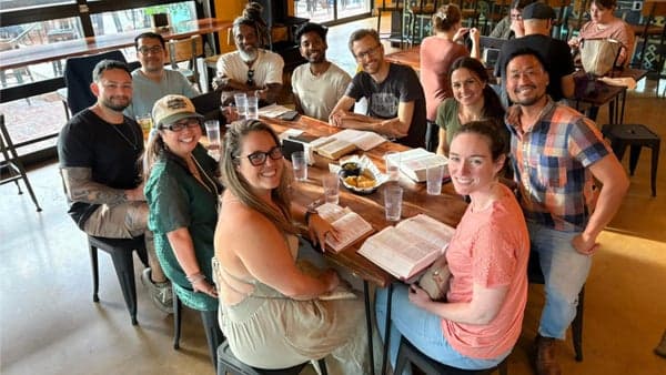Aesthetic weekly co-ed bible study