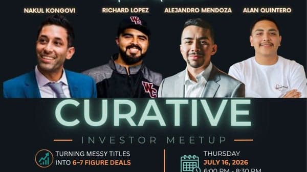 Curative Investor Meetup: Investors Who See What Others Miss